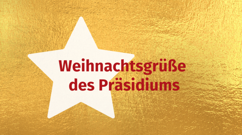 Weihnachtsgrüße Präsidium VMB NRW 2021